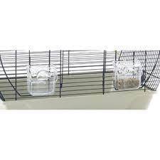 9389 NOBBY Bird Cage Plastic Bowl 2 Pcs -  - PetsOffice