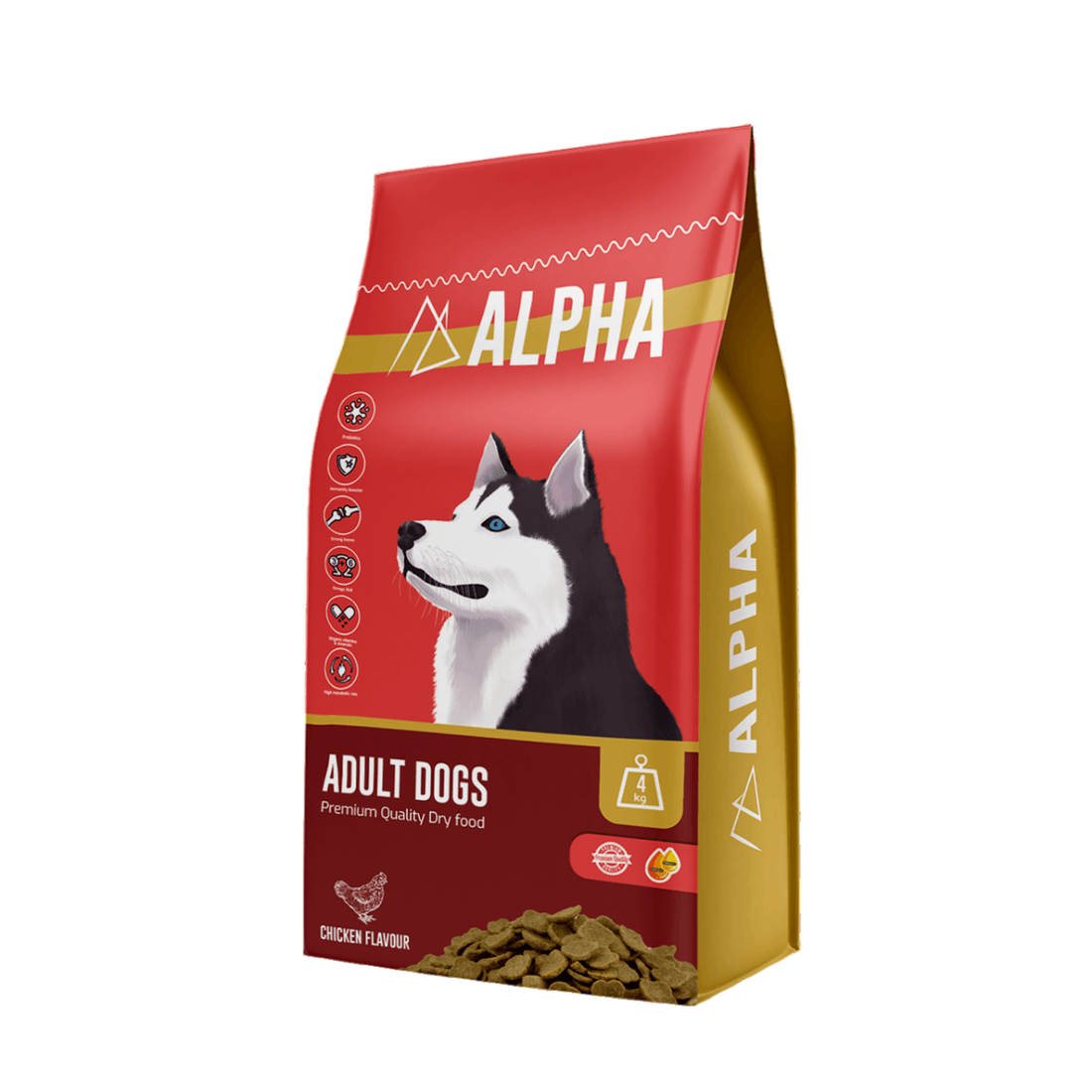 Alpha Dog Dry Food 4kg -  - PetsOffice