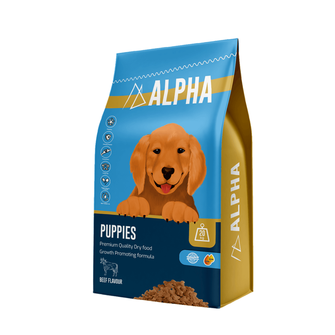 Alpha Puppy Dry Food 20kg -  - PetsOffice