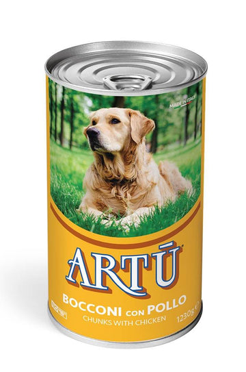ARTU Chunks Chicken Dog Wet Food 415g