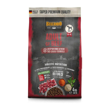 Belcando Grain Free Adult Dog Dry Food Beef 4kg