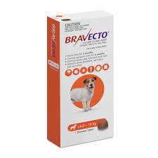 Bravecto for Ticks And Fleas 250mg 4.5kg-10kg (1 Chew) - - PetsOffice