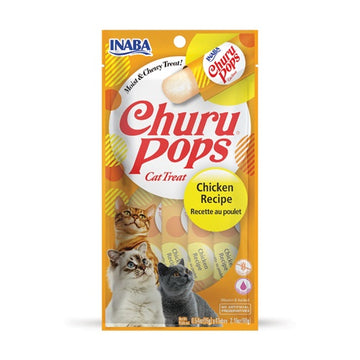 CHURU Pops Moist&Chewy Cat Treat Chicken 4 Tubes 56g