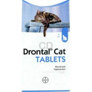 Drontal Cat and Kitten De-Worming Tablet - - PetsOffice