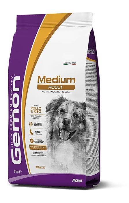 Gemon High Premium Adult Dog Dry Food 3kg -  - PetsOffice