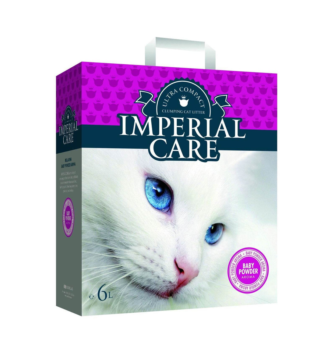 IMPERIAL CARE premium clumping cat litter BABY POWDER aroma 6L -  - PetsOffice
