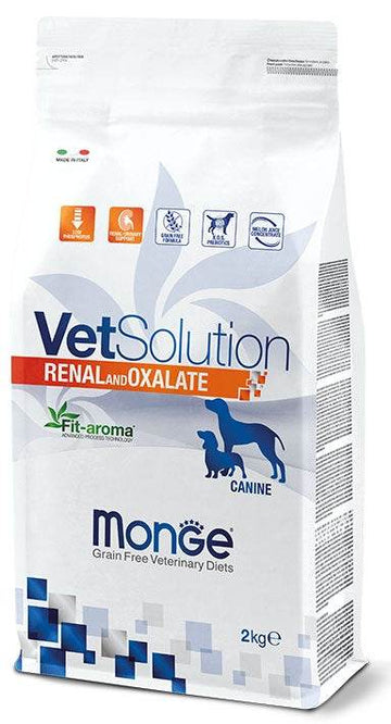 MONGE VetSolution Renal&Oxalate Dog Dry Food 2kg