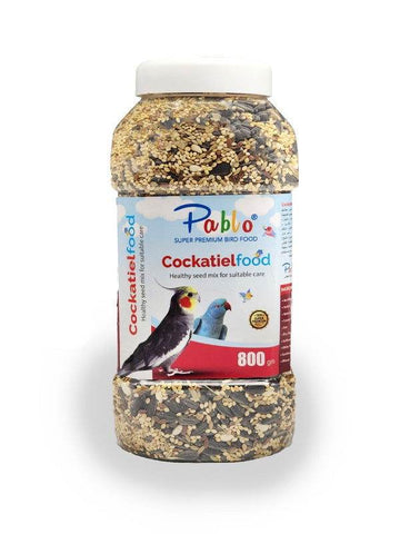 Pablo Seed Mix Bird Food For Cockatiels 800g -  - PetsOffice