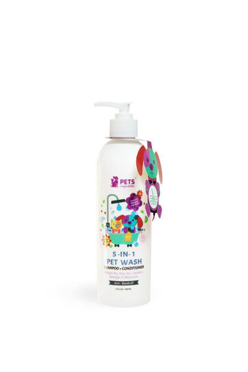 Pets Republic 5in1 Shampoo&Conditioner Bubblegum Scent 500ml - - PetsOffice