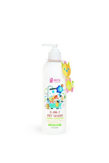 Pets Republic 5in1 Shampoo&Conditioner Strawberry Scent 500ml - - PetsOffice
