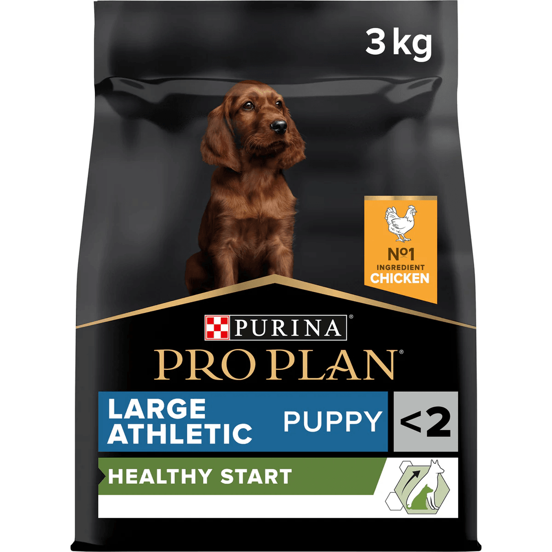Pro Plan Large Athletic Puppy Chicken 3kg -  - PetsOffice