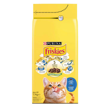 Purina Friskies with Salmon & Vegetables Dry Food 1.7kg