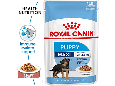Royal Canin Maxi Puppy Pouch Gravy 140g