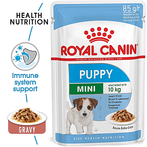 Royal Canin Mini Puppy Pouch Gravy 85g -  - PetsOffice