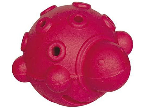 60016 NOBBY Rubber ball "Turtle" red 10 cm