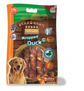 70073 NOBBY STARSNACK Wrapped Duck(M) 140g