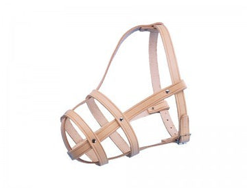 75317 NOBBY Leather muzzle size 12; 50/58 cm