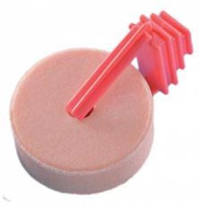 25409 NOBBY Containing iodine salt-lick-stone with fastener