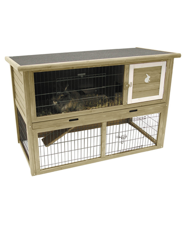 3948 NOBBY Small Animal Hutch 124 x 65 x 88 cm