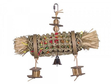 31726 NOBBY Cage Toy, seagrass cylinder  29 x 33cm