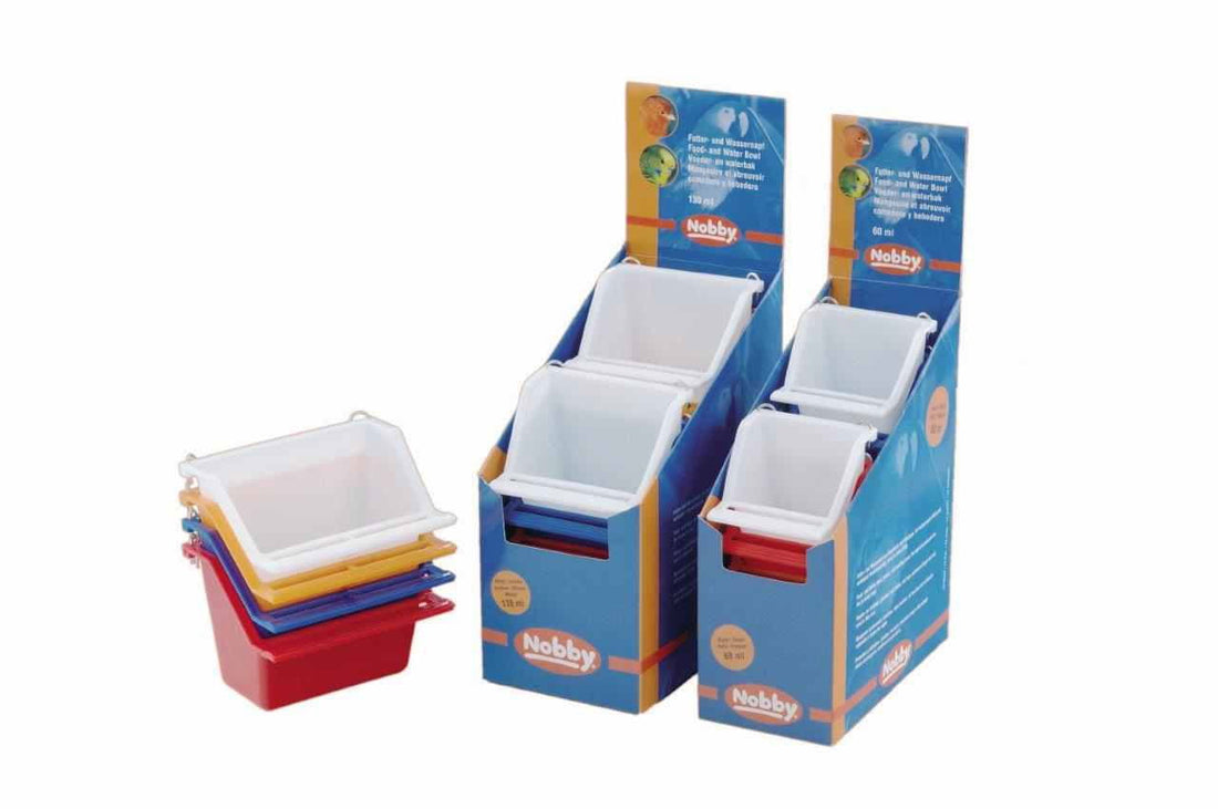 34120 NOBBY Feed- and water bowl Small 60 ml - PetsOffice