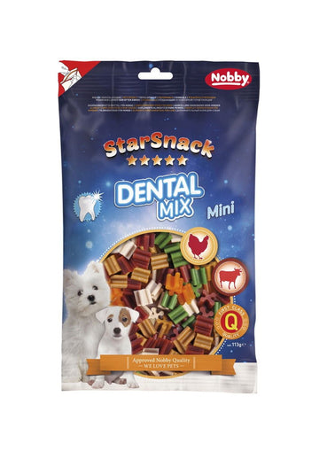 50415 NOBBY StarSnack Mini Dental Mix 113 g - PetsOffice