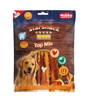 50463 NOBBY StarSnack Barbecue Top Mix  app. 375g - PetsOffice