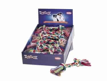 50548 NOBBY Rope Toy 90 g; 2 knots - PetsOffice