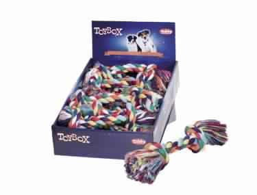 50549 NOBBY Rope Toy 180 g; 2 knots - PetsOffice