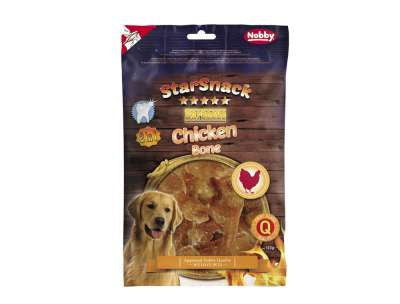 50663 NOBBY StarSnack Barbecue Chicken Bone 8,5 cm 120g - PetsOffice