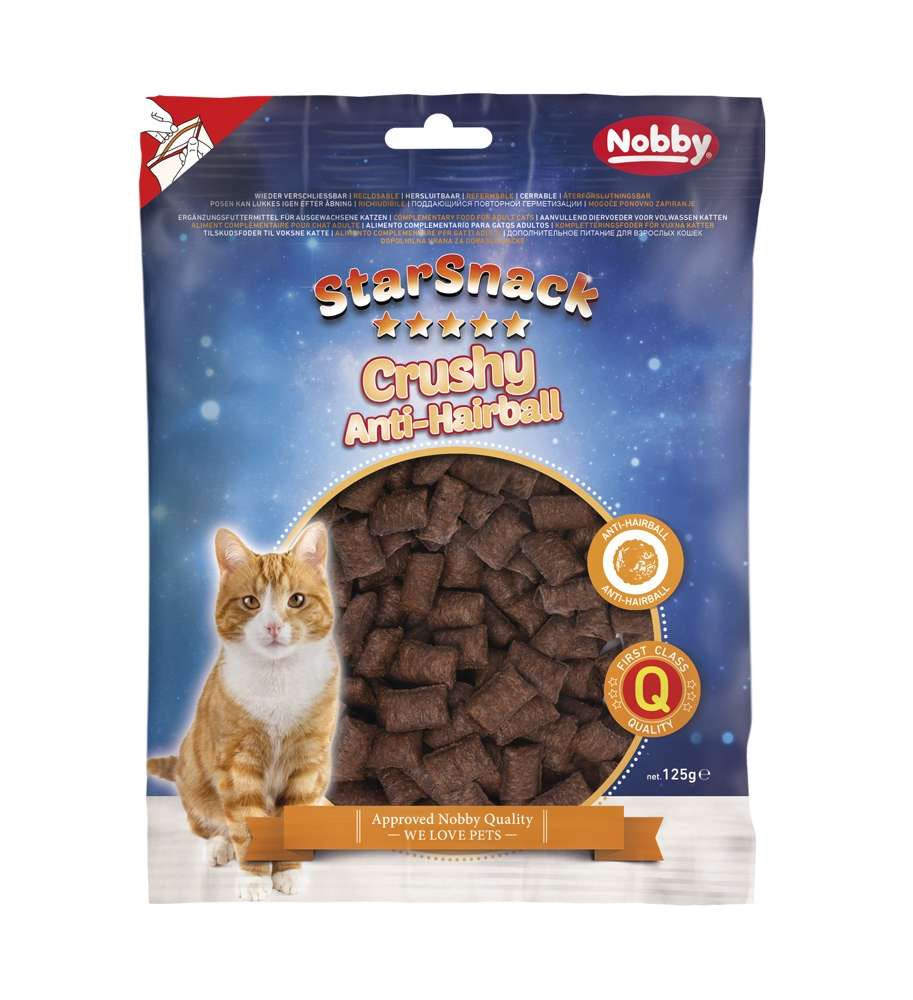 50673 NOBBY StarSnack Crushy Anti-Hairball 125g