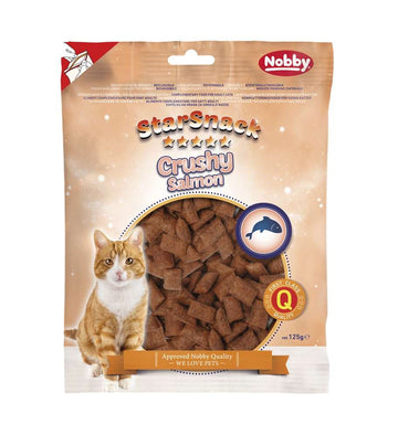 50674 NOBBY StarSnack Crushy Salmon 125 g
