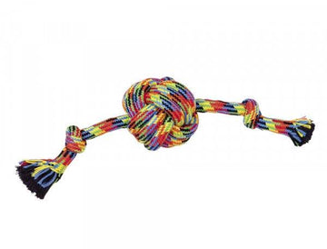 50703 NOBBY Rope Toy  45 cm; Ball Ø 11 cm; 298 g; 2 knots