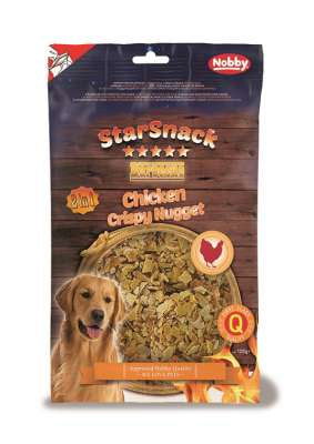 50790 NOBBY StarSnack Barbecue Chicken Crispy Nugget  app. 120 g - PetsOffice