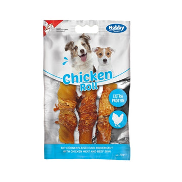 50877 NOBBY StarSnack CLASSIC Barbecue Chicken Roll 70g