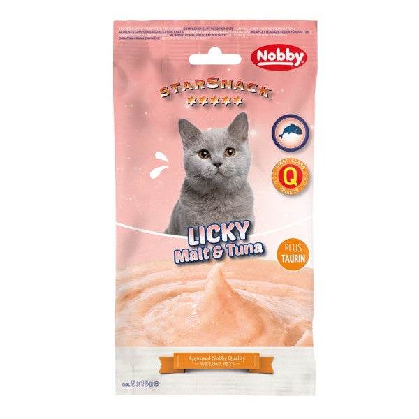 50883 NOBBY Licky Cat Malt&Tuna (5 Sachets x 15g)