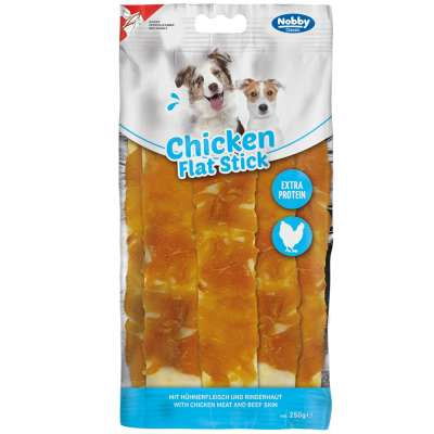 50936 StarSnack CLASSIC Barbecue Chicken Flat Stick 250g - PetsOffice