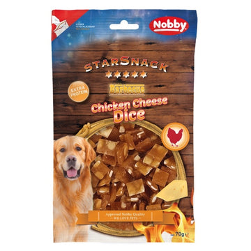 50942 NOBBY StarSnack Barbecue Chicken/Cheese Dice 70g