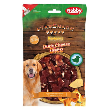50943 NOBBY StarSnack Duck/Cheese Dice 70g