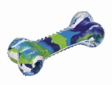 59956 NOBBY Rubber bone 18 cm -  - PetsOffice