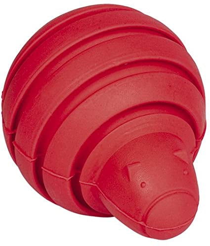 59958 NOBBY Rubber pig red 10 cm -  - PetsOffice