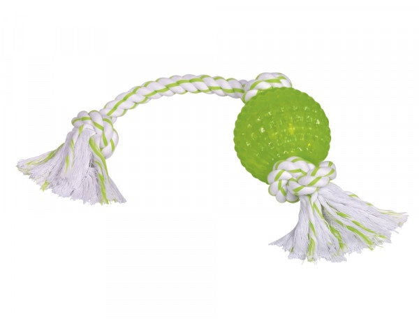 59993 NOBBY  TPR ball with rope 44cm -  - PetsOffice