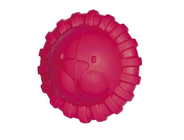 60017 NOBBY Rubber ball "Lion" red 7,5 cm -  - PetsOffice