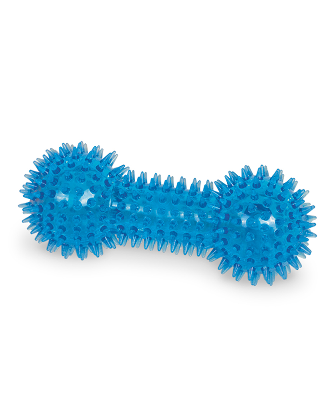 60056 NOBBY TPR spiky dumbbell -  - PetsOffice