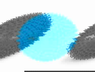 60058 NOBBY TPR spiky football blue 11 cm -  - PetsOffice