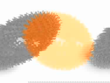 60059 NOBBY TPR spiky football orange 11 cm -  - PetsOffice