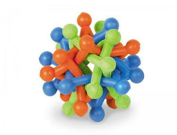 60080 NOBBY Rubber Knotted Ball "Star" 9,5 cm -  - PetsOffice