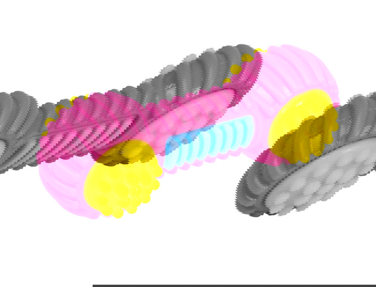 60330 NOBBY TPR Dumbbell multicolour 15,5cm -  - PetsOffice