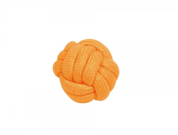 60343 NOBBY Rope Toy "NEON", Ropeball orange 6,5 cm -  - PetsOffice