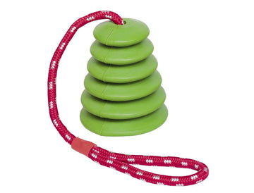 60378 NOBBY Rubber Gong "Rifle" green 12,0 cm -  - PetsOffice